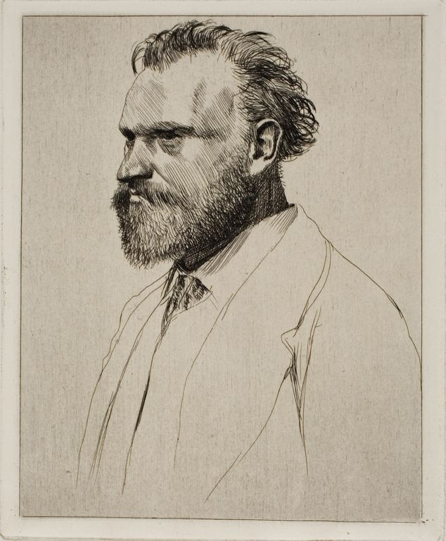 Édouard Manet, bust-length portrait