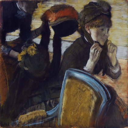 At the Milliner's, 1882