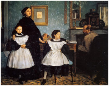 Edgar Degas, Family Portrait(The Bellelli Family)
